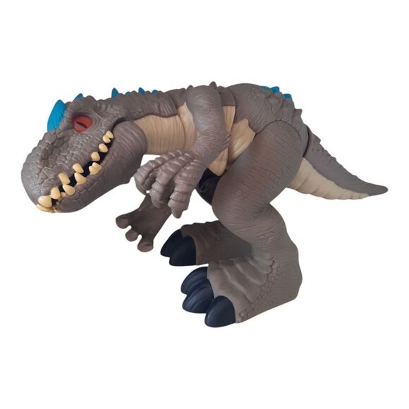 Imaginext Jurassic World Thrashing Indominus Rex Dinosaur Figure 2020 Mattel Toy - Picture 1 of 4